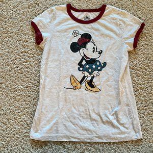 Disney Girls' Minnie short sleeve t-shirt, Child Large